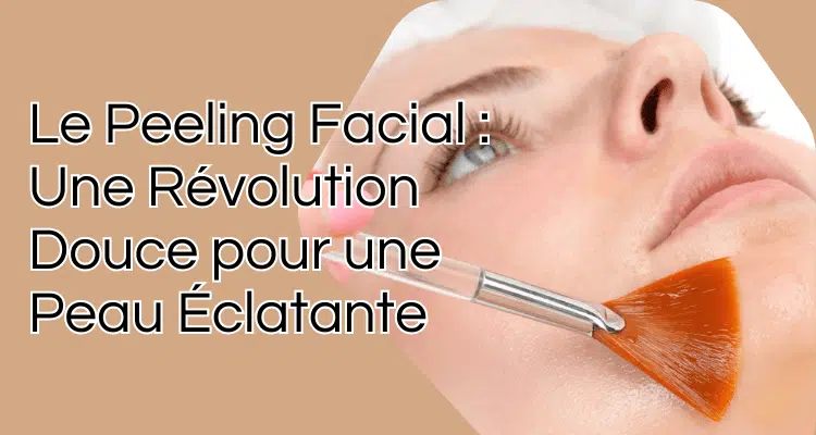 Le peeling du visage est une technique esthétique qui consiste à appliquer un produit chimique sur la peau pour favoriser l'exfoliation et le renouvellement cellulaire.